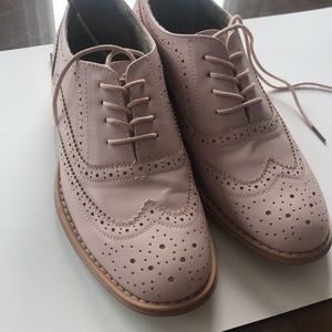 Pink oxfords